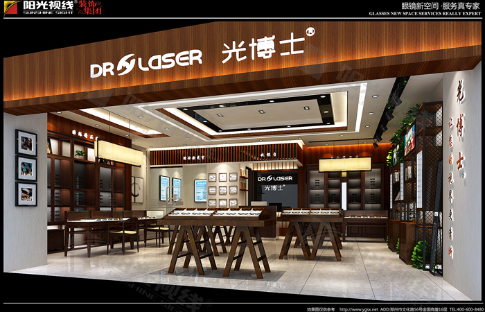 浙江眼鏡店裝修公司,眼鏡店裝修設計,眼鏡店裝修效果圖