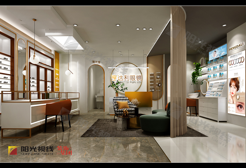 烤漆材質的眼鏡展柜 烤漆材質的眼鏡展柜